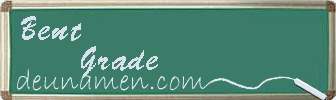 Bent Grade Visitenkarte